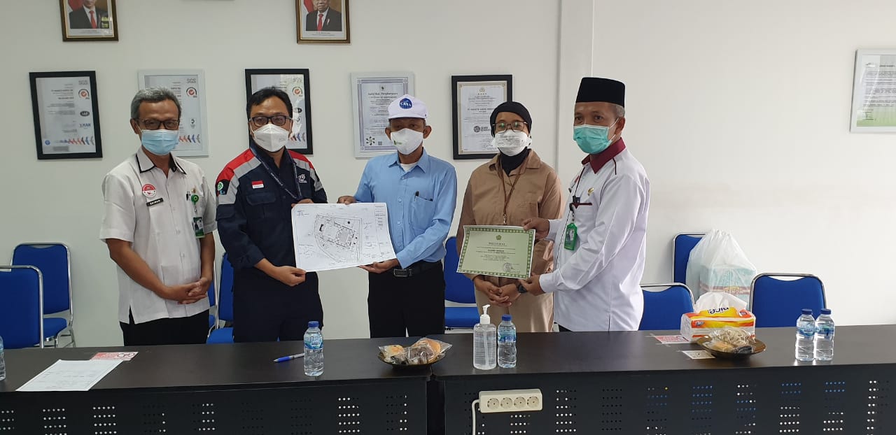 Bersama PT Waskita, LSI dan Kemenag Surakarta, Assalaam Observatory Mengesahkan Arah Kiblat Masjid Syaikh Zaid Gilingan