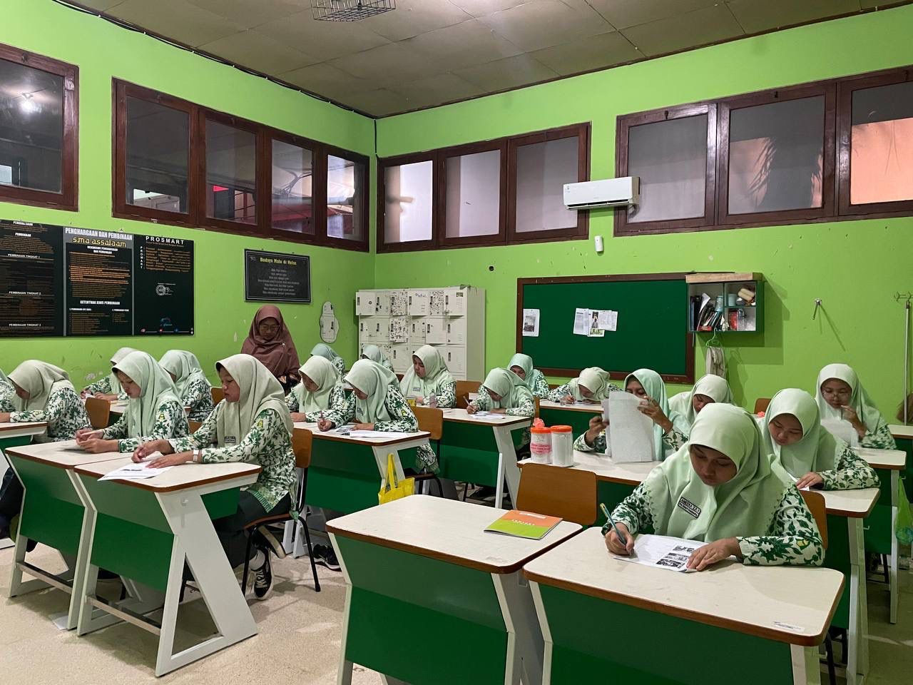 Pesantren Assalaam Selenggarakan Ujian Bahasa Arab Selama Sepekan