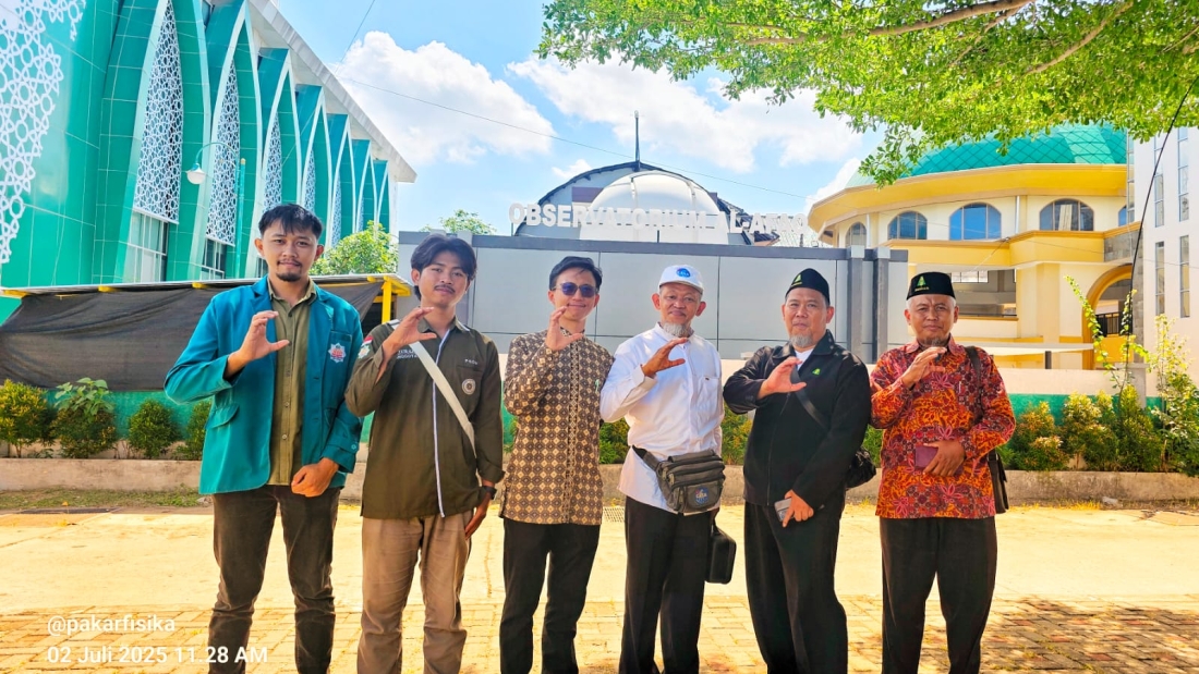 Perkuat Jaringan Astronomi Nasional, Kepala Pusat Astronomi Assalaam Kunjungi Observatorium Al-Afaq UIN Mataram