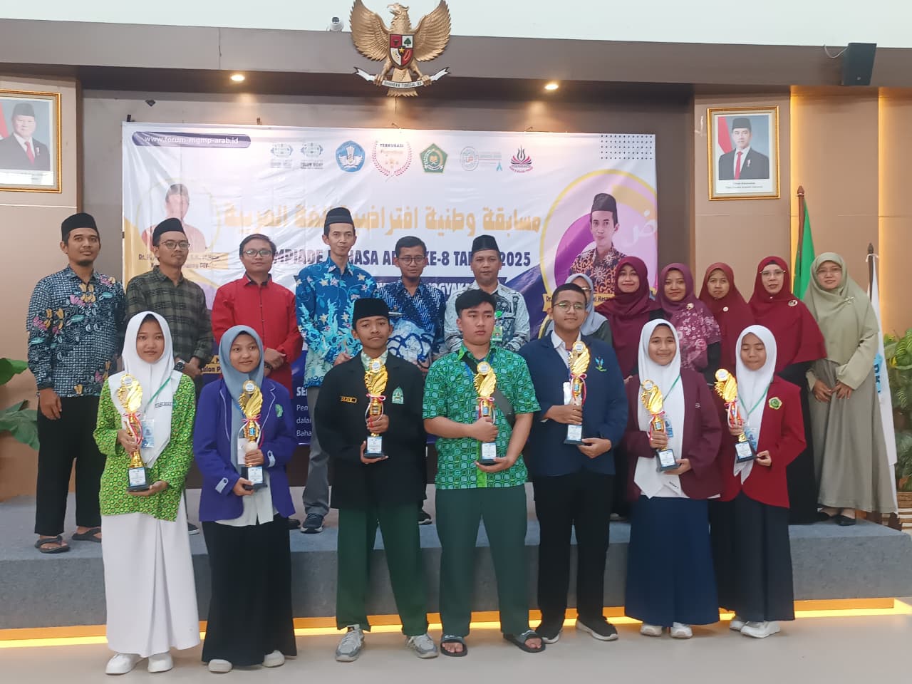 Santri SMP TQS Assalaam Tepus Raih Juara 3 Olimpiade Bahasa Arab Tingkat Provinsi DIY