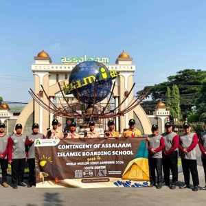 Pelepasan Kontingen Pramuka PPMI Assalaam untuk World Muslim Scout Jamboree 2025 100 Tahun Gontor