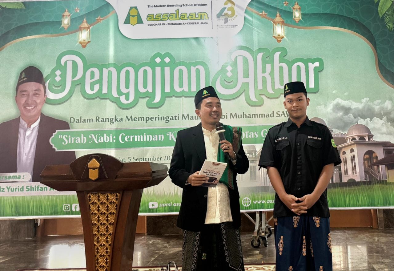 Peringati Maulid Nabi, Santri Assalaam Telaah Kembali Kisah Teladan Nabi Muhammad SAW