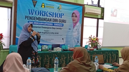 Pengembangan Diri Guru SMA Assalaam Melalui Pembelajaran Deep Learning