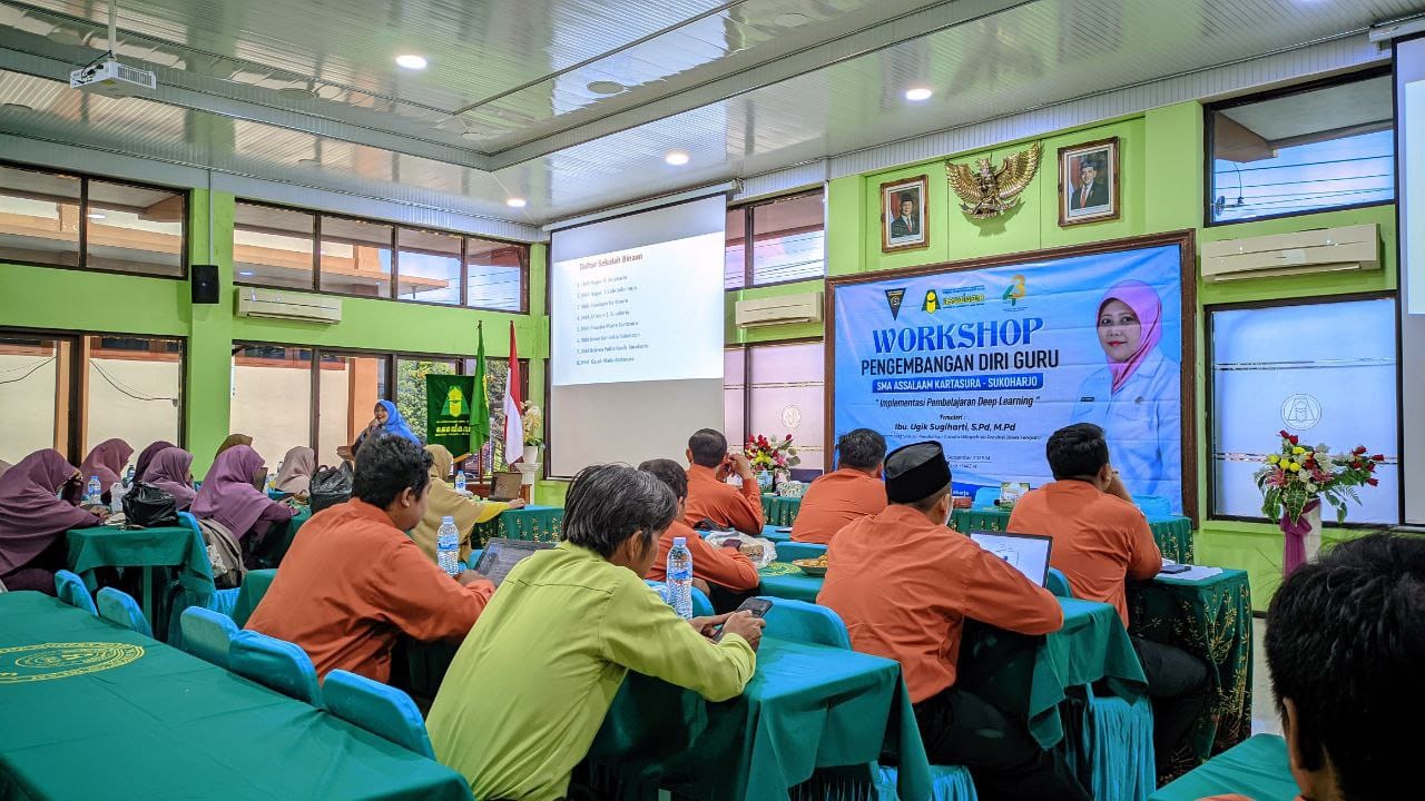 Pengembangan Diri Guru SMA Assalaam Melalui Pembelajaran Deep Learning