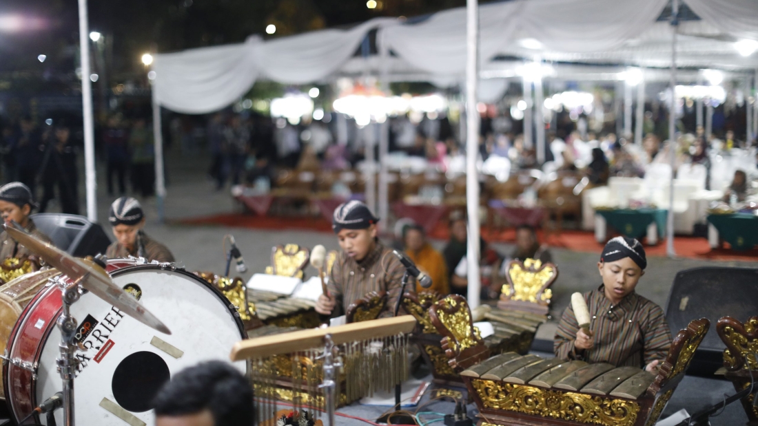 Jadi Media Dakwah, Wayang Kulit Meriahkan Milad ke-43 PPMI Assalaam di Gunungkidul