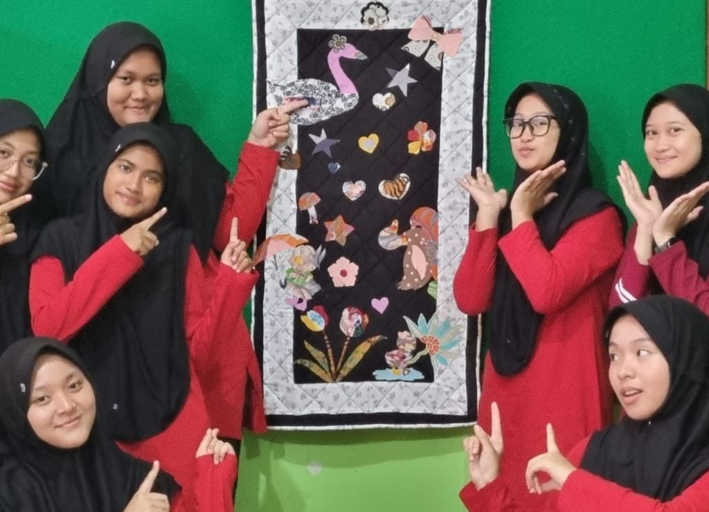 Santri SMA Assalaam Praktikkan Pembelajaran Kriya Preneur