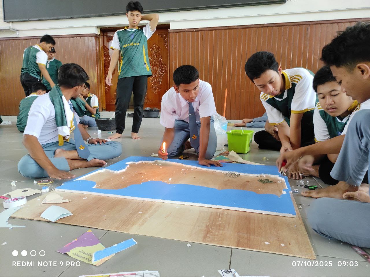 Santri SMA Assalaam Praktikkan Pembelajaran Kriya Preneur