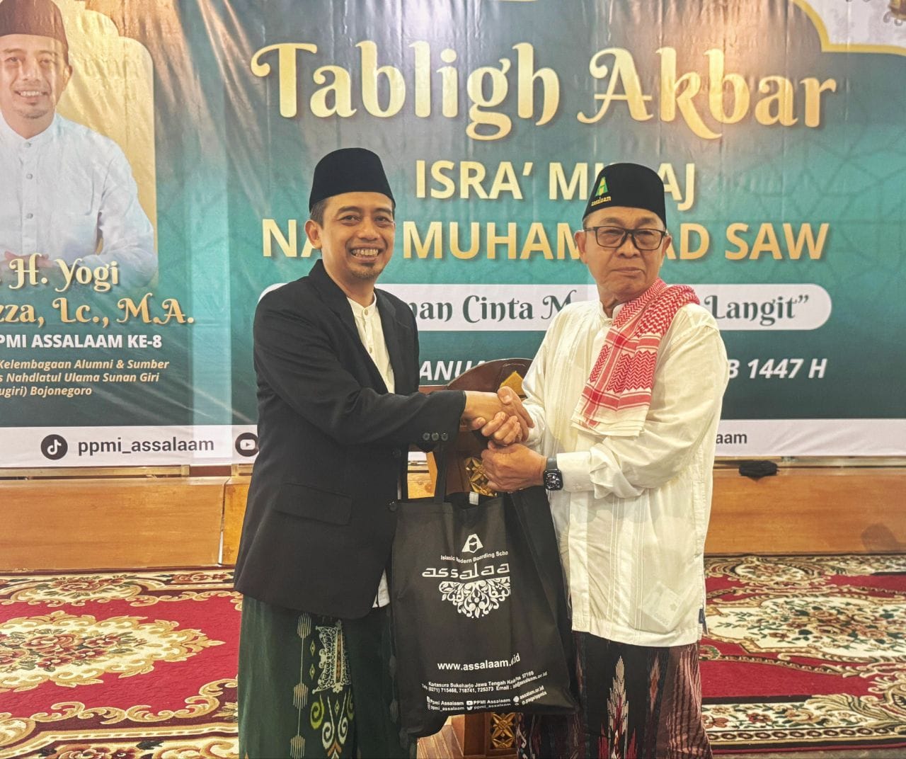 Ratusan Santri Ikuti Tabligh Akbar Isra’ Mi’raj 1447 H di PPMI Assalaam