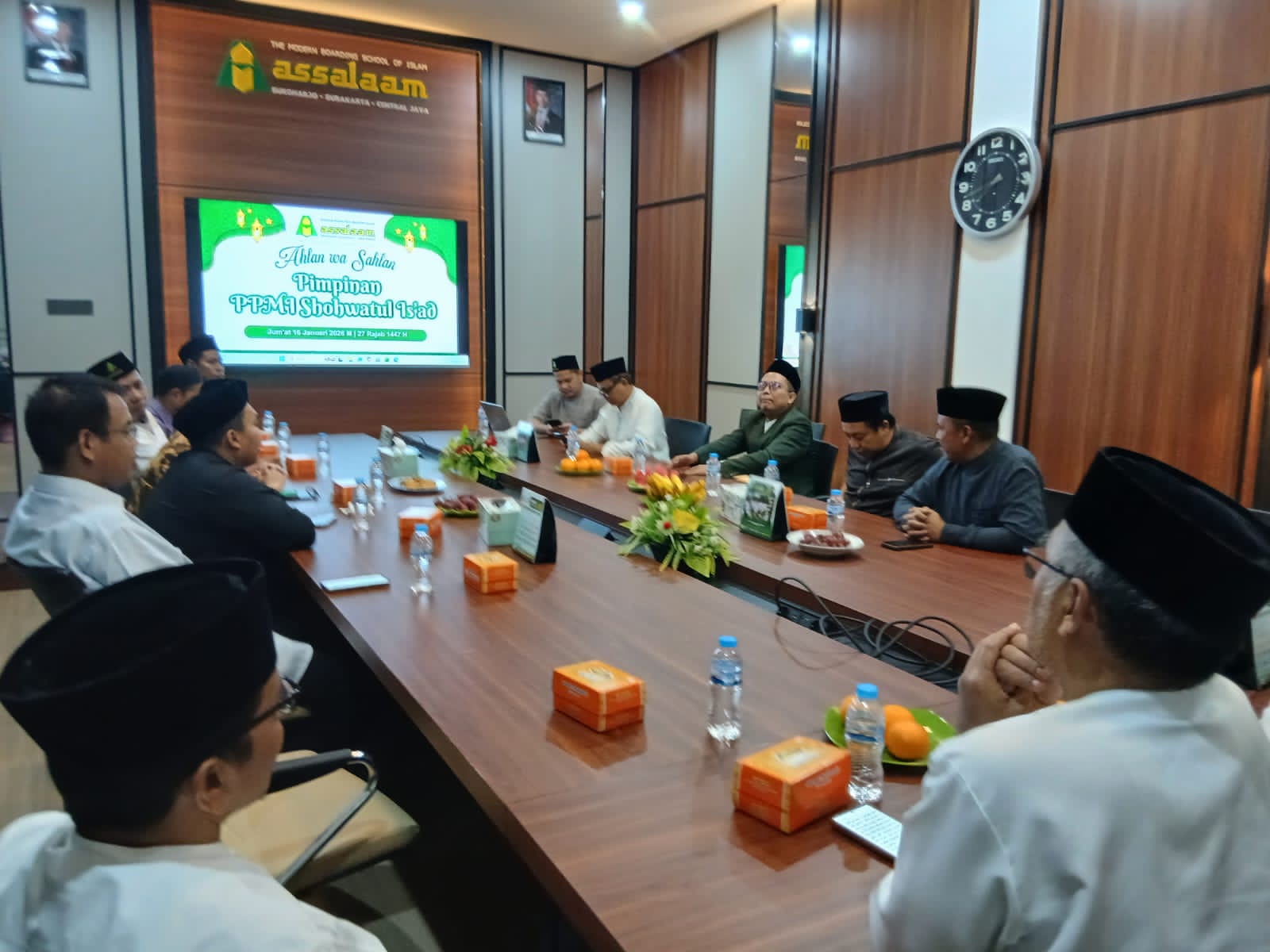 Perkuat Ukhuwah dan Kolaborasi, PPMI Assalaam Sambut Kunjungan Sohwatul Ishad