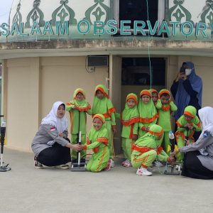Astronomi Assalaam Perkuat Syiar Ilmu Falak Sejak Dini, Ratusan Anak Belajar Langsung di Observatorium