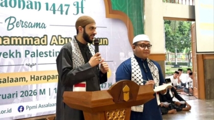 Tabligh Akbar PPMI Assalaam Hadirkan Syekh Palestina, Satukan Doa dan Kepedulian