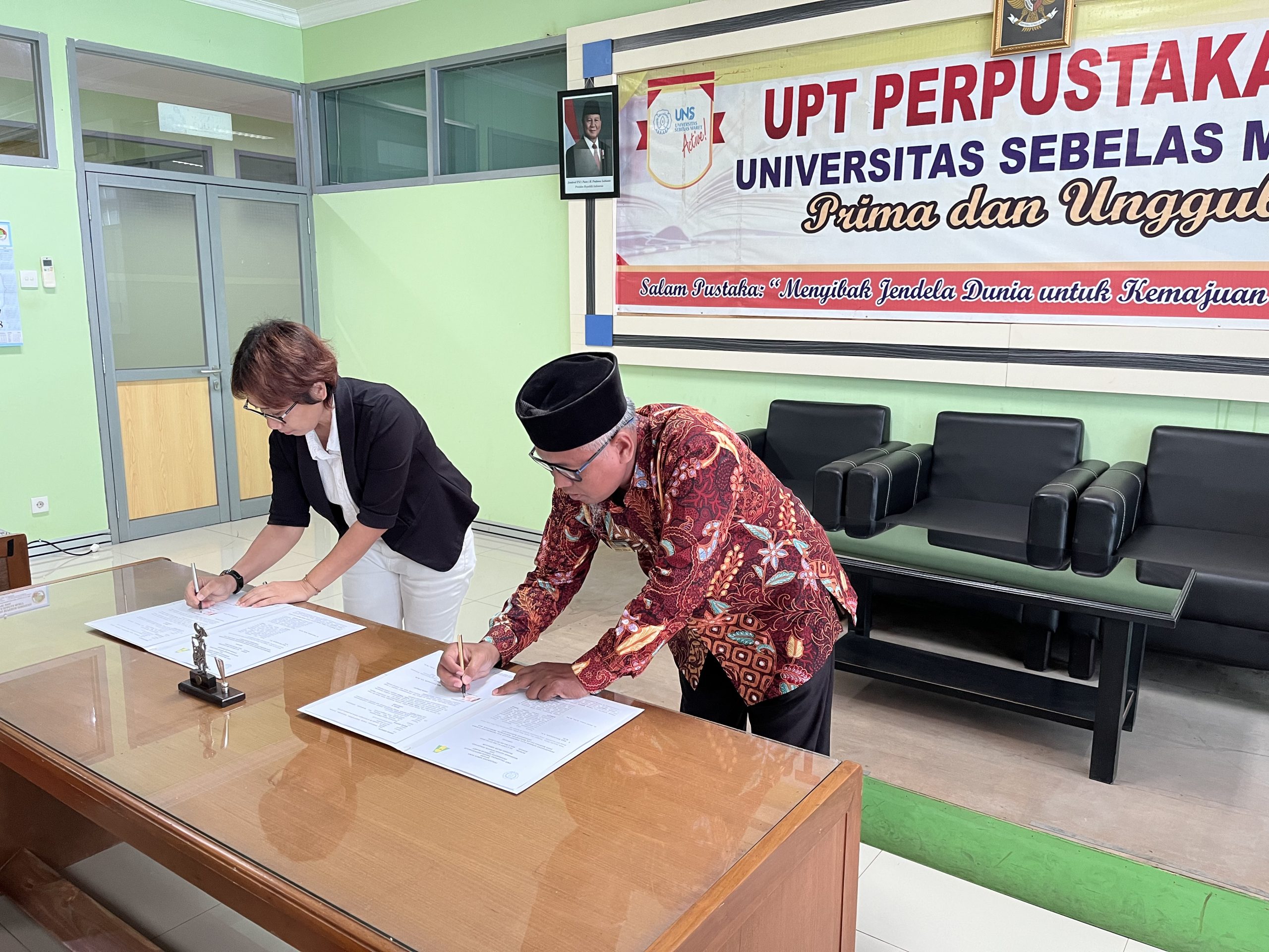 MA PPMI Assalaam Jalin Kerja Sama dengan Perpustakaan UNS, Perkuat Budaya Riset Santri