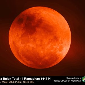 Kolaborasi 6 Observatorium, Assalaam Observatory Ungkap Fenomena Gerhana Bulan Total 2026 dalam Perspektif Sains dan Spiritual