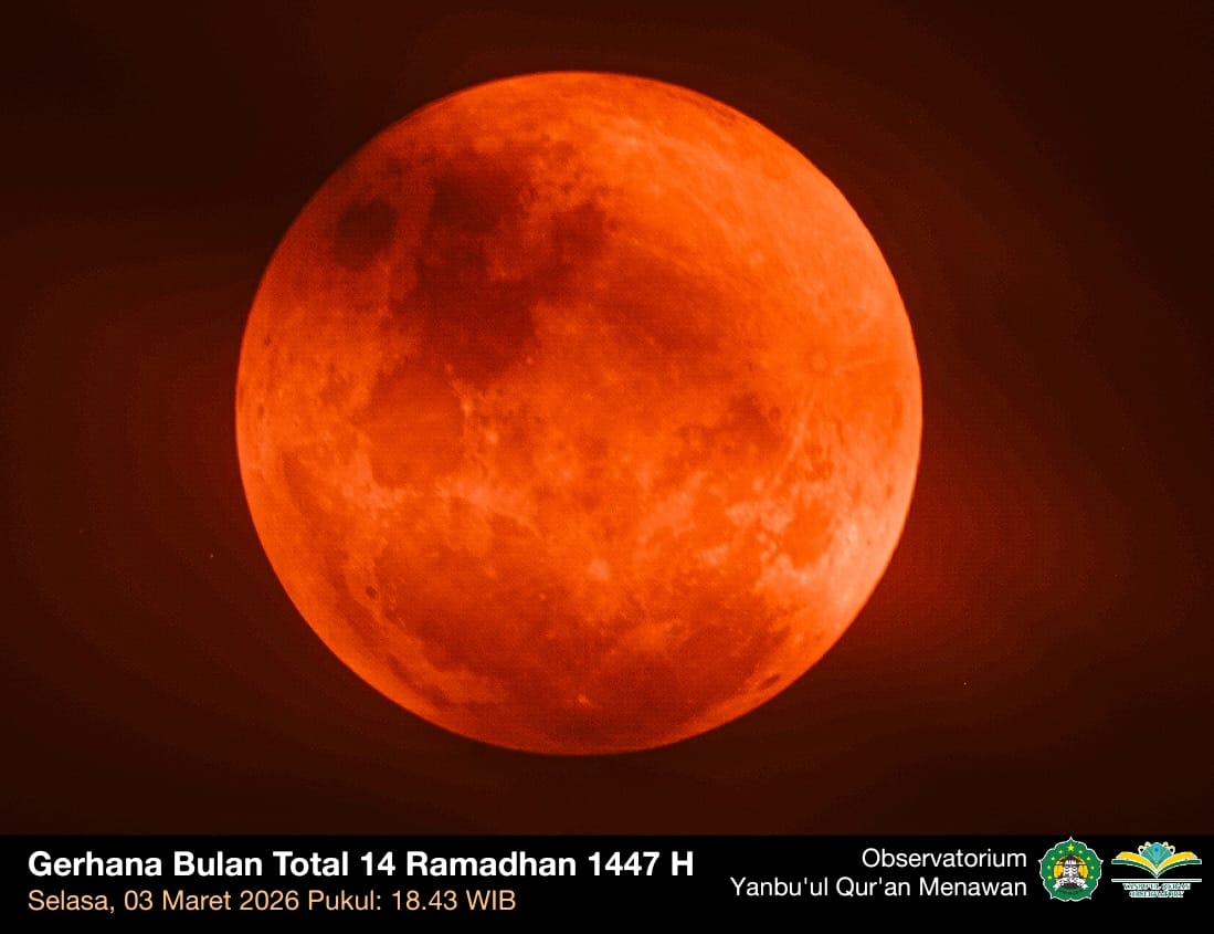 Kolaborasi 6 Observatorium, Assalaam Observatory Ungkap Fenomena Gerhana Bulan Total 2026 dalam Perspektif Sains dan Spiritual