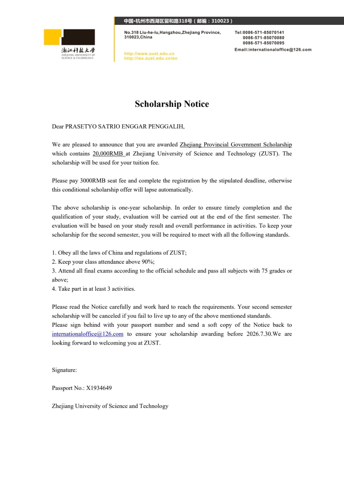 Santri SMA Assalaam Lolos Beasiswa ke ZUST China, Bukti Generasi Pesantren Berdaya Saing Global