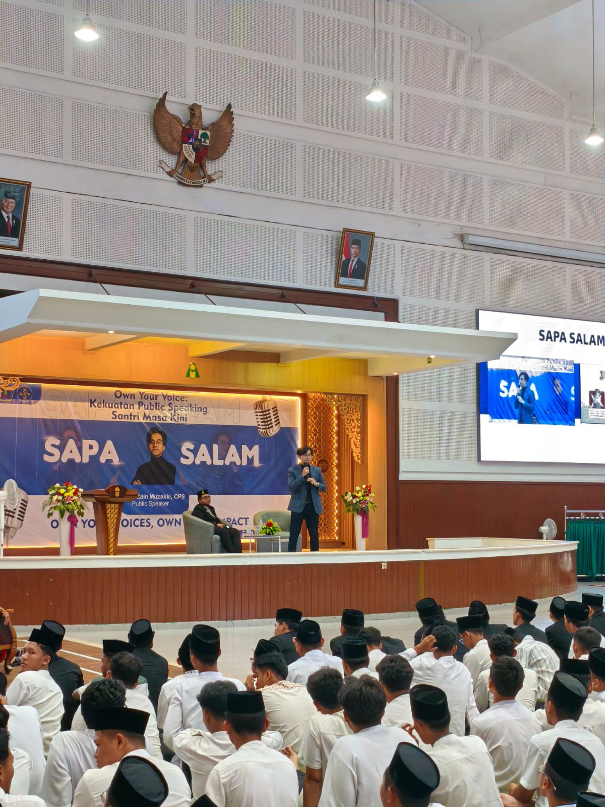 Kegiatan Sapa Salam PPMI Assalaam Hadirkan Konten Kreator sebagai Pemateri