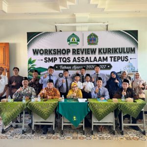 Perkuat Mutu Pembelajaran, SMP TQS Assalaam Tepus Selenggarakan Workshop Review KSP 2026/2027