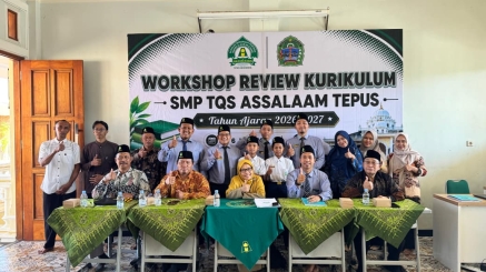Perkuat Mutu Pembelajaran, SMP TQS Assalaam Tepus Selenggarakan Workshop Review KSP 2026/2027