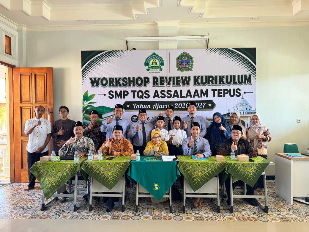 Perkuat Mutu Pembelajaran, SMP TQS Assalaam Tepus Selenggarakan Workshop Review KSP 2026/2027