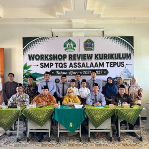 Perkuat Mutu Pembelajaran, SMP TQS Assalaam Tepus Selenggarakan Workshop Review KSP 2026/2027