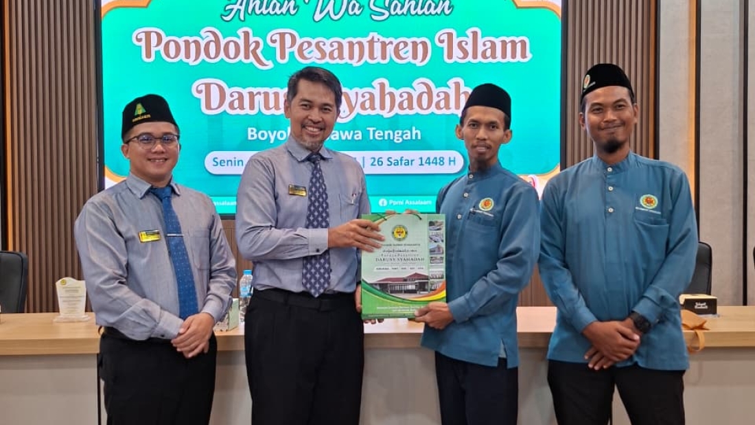 Pesantren Darusy Syahadah Kunjungi PPMI Assalaam, Dalami Pengelolaan Kepengasuhan Putra