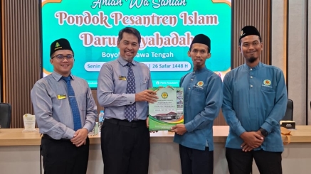 Pesantren Darusy Syahadah Kunjungi PPMI Assalaam, Dalami Pengelolaan Kepengasuhan Putra