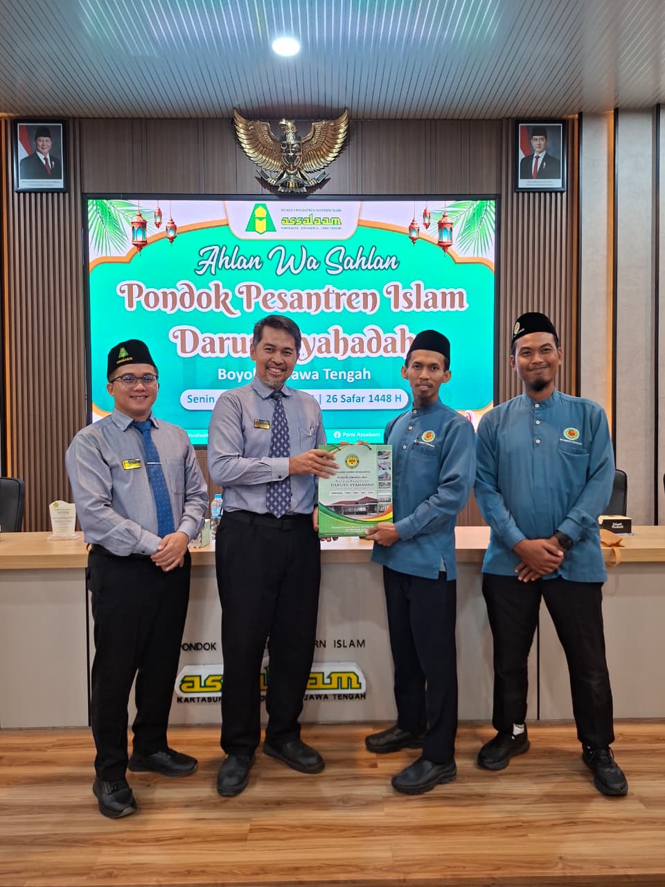 Pesantren Darusy Syahadah Kunjungi PPMI Assalaam, Dalami Pengelolaan Kepengasuhan Putra