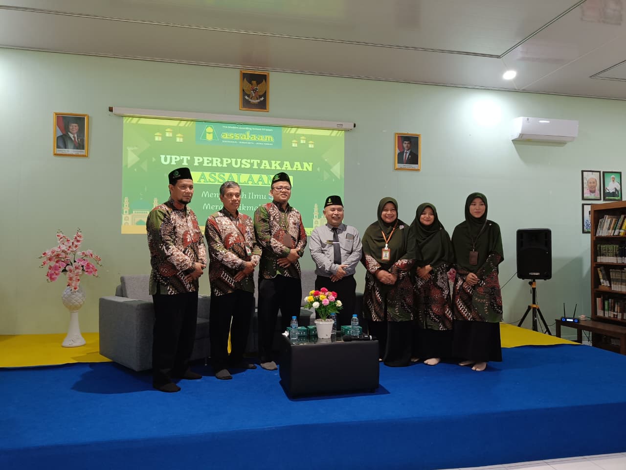 SMP Al-Hadi Study Banding ke Perpustakaan PPMI Assalaam, Perkuat Kolaborasi dan Literasi Pendidikan