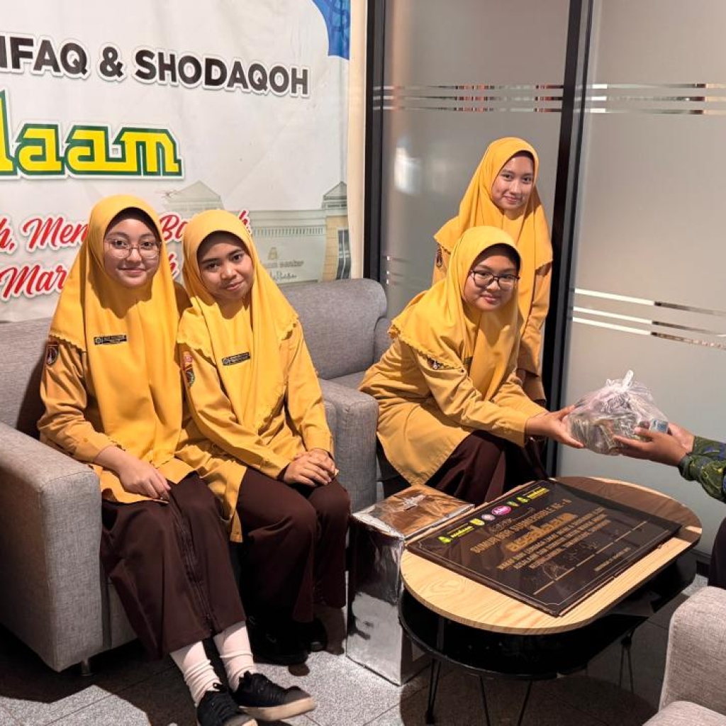 OSIM MTs PPMI Assalaam Galang Donasi Rp5 Juta untuk Korban Gempa NTT