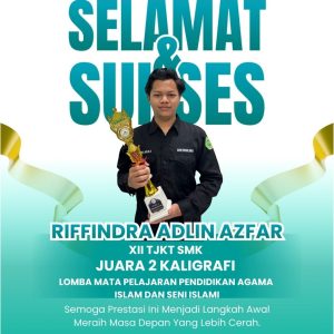 Siswa SMK Assalaam Sukoharjo Raih Juara 2 Kaligrafi MAPSI