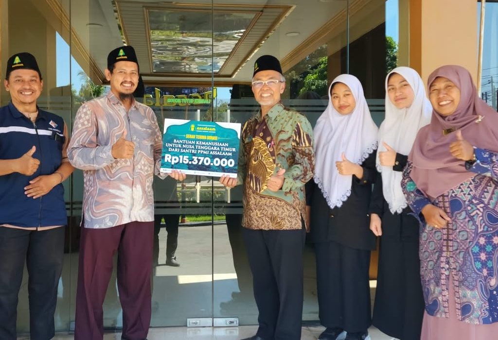 Dari Santri untuk Sesama, PPMI Assalaam Himpun Donasi Rp25 Juta