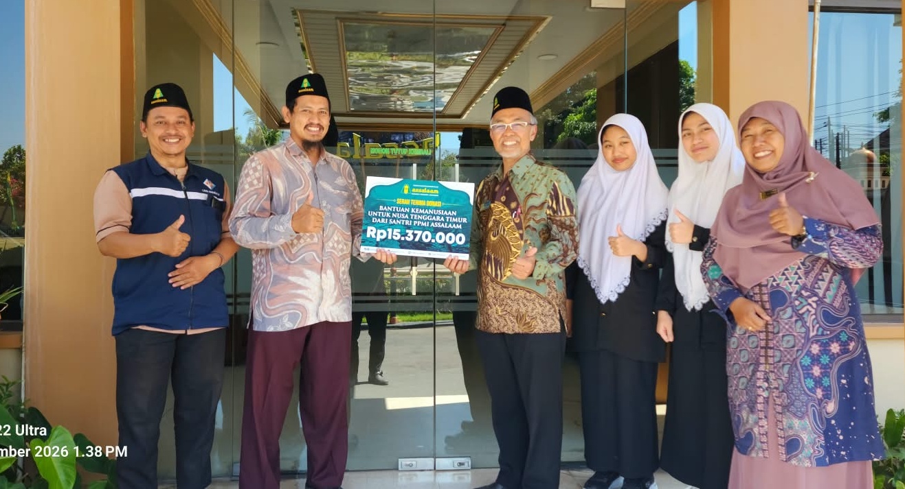 Dari Santri untuk Sesama, PPMI Assalaam Himpun Donasi Rp25 Juta
